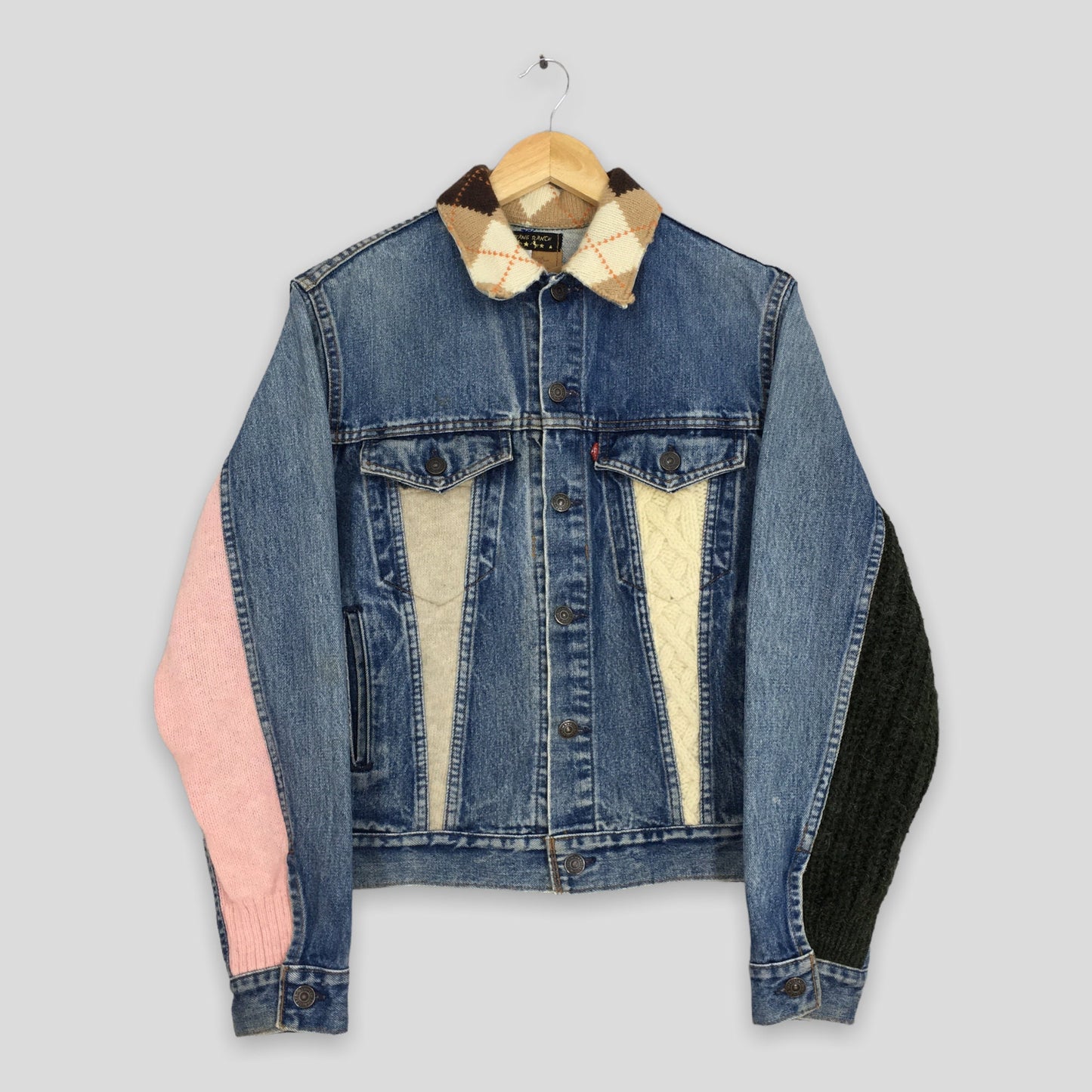 Levi's Reconstructed Trucker Denim Blue Jacket Small