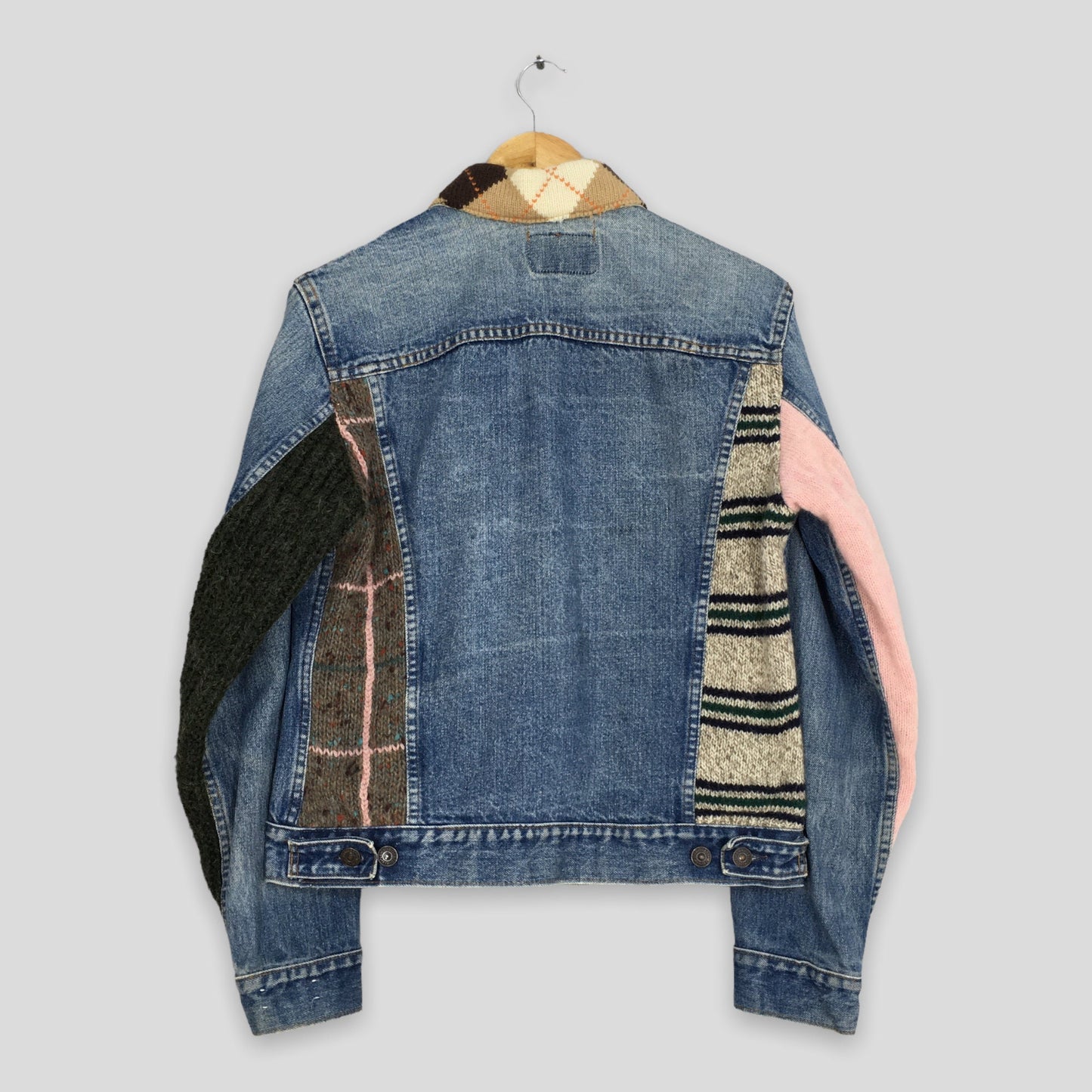 Levi's Reconstructed Trucker Denim Blue Jacket Small