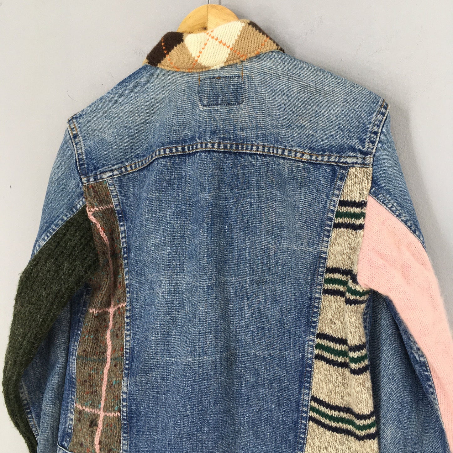 Levi's Reconstructed Trucker Denim Blue Jacket Small