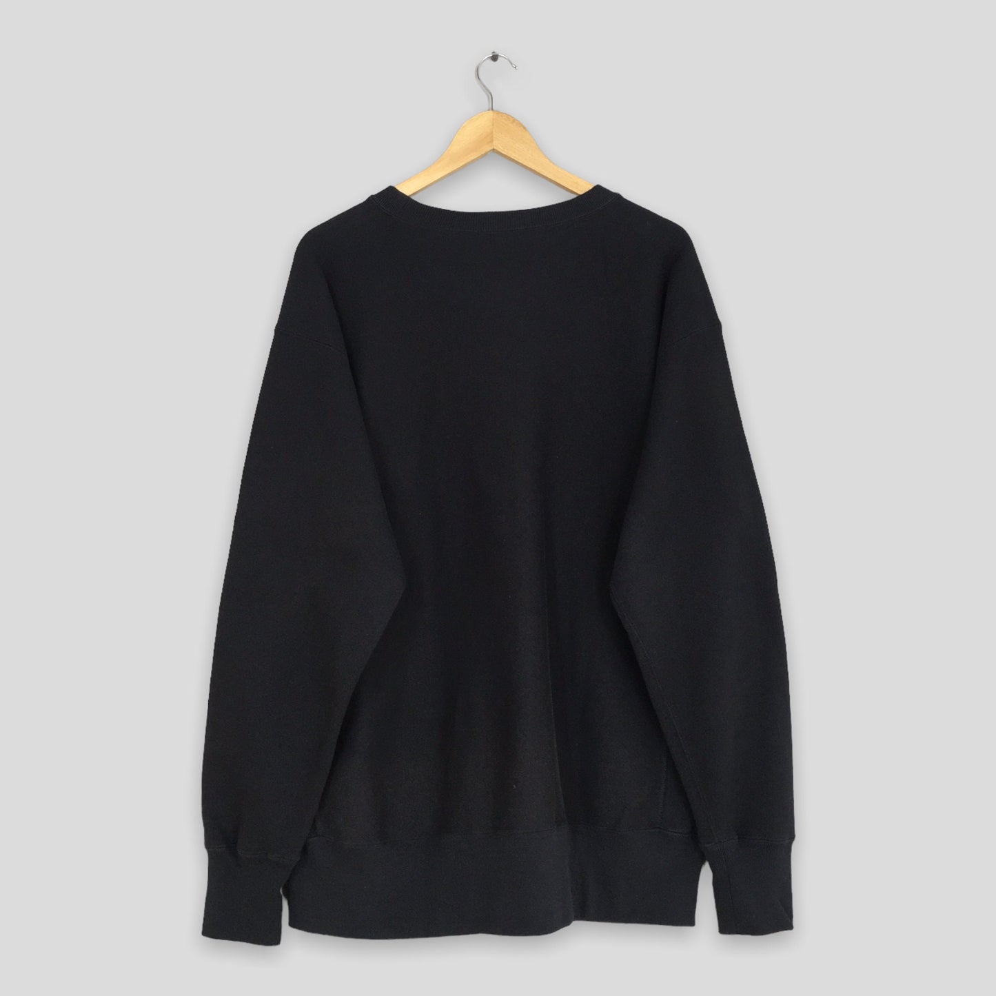 Champion Reverse Weave Black Jumper XLarge