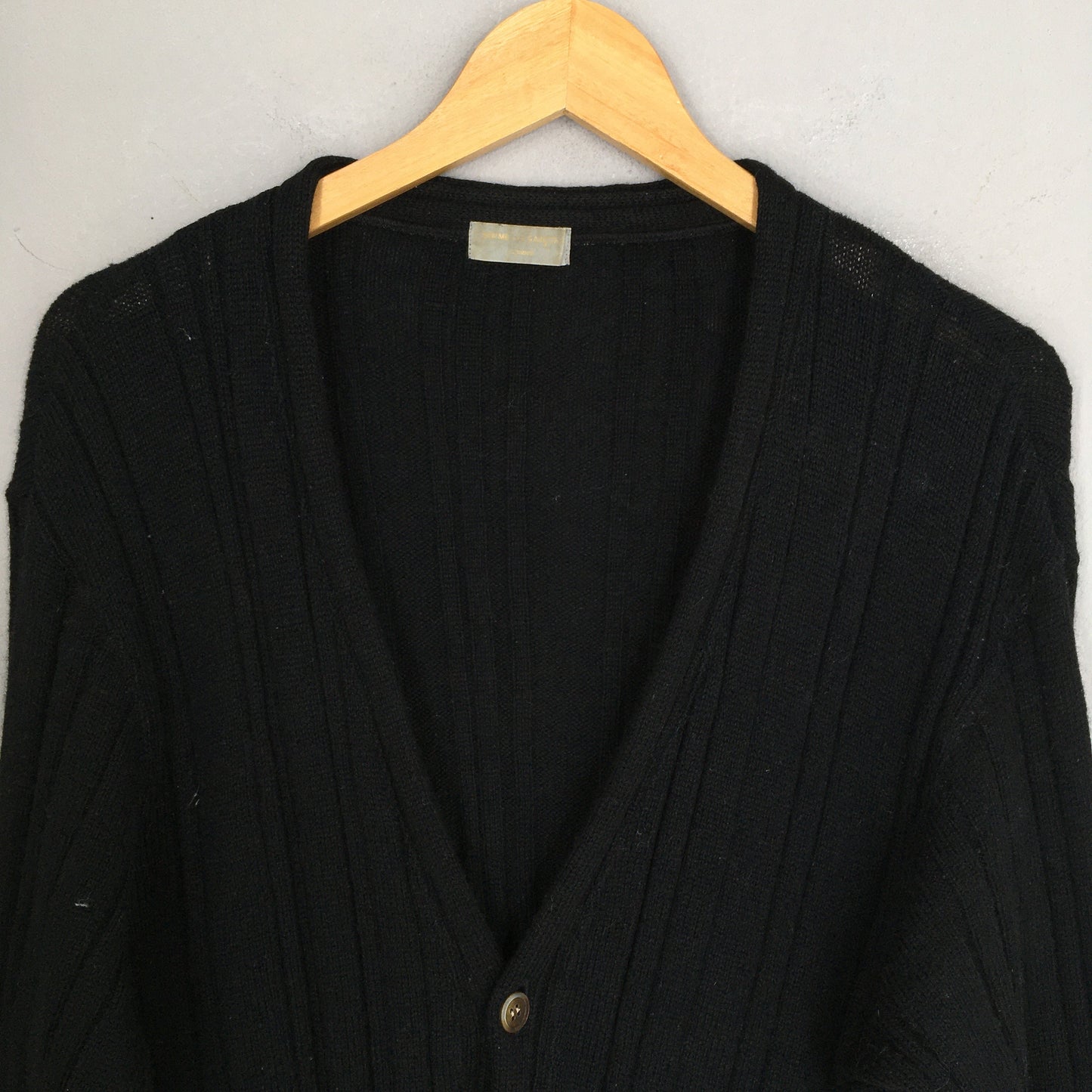 AD1998 Comme Des Garcons Homme Cardigan Wool Knitwear Large