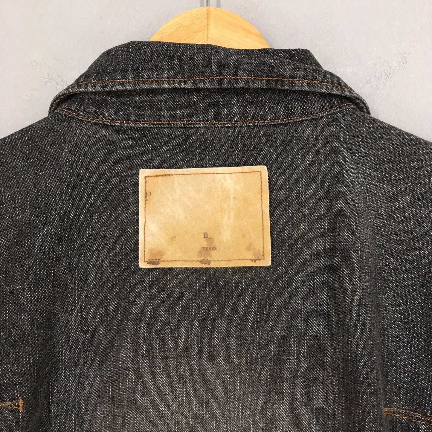 Hobo Denim Chore Workers Jacket Labour Large