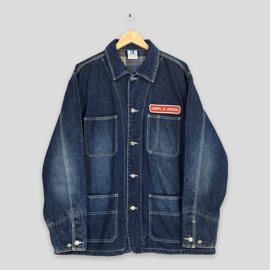 Radio Flyer Denim Chore Workers Jacket Large