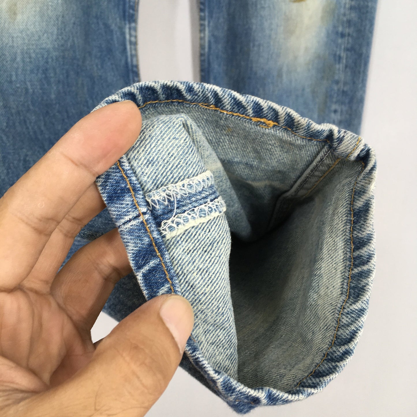 Levi's 501 Faded Dirty Stonewash Jeans Size 31x33