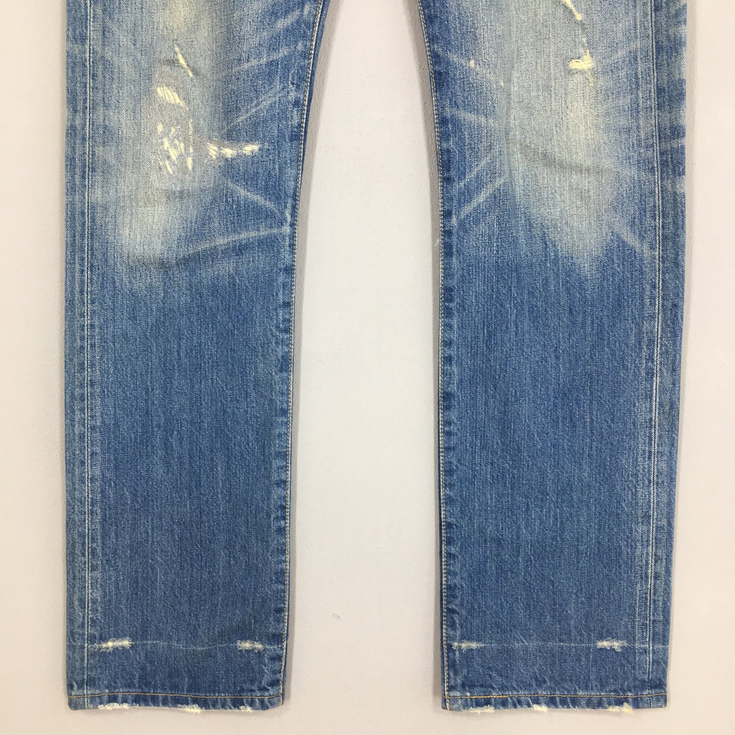 Levi's 501 Faded Blue Stonewash Jeans Size 29x32