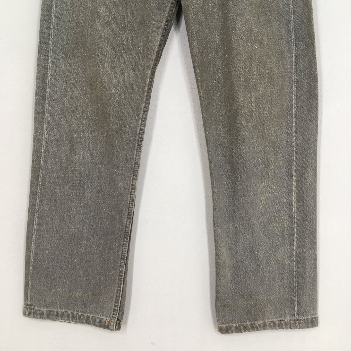 Levi's 501 Ash Gray High Waisted Jeans Size 28x27.5