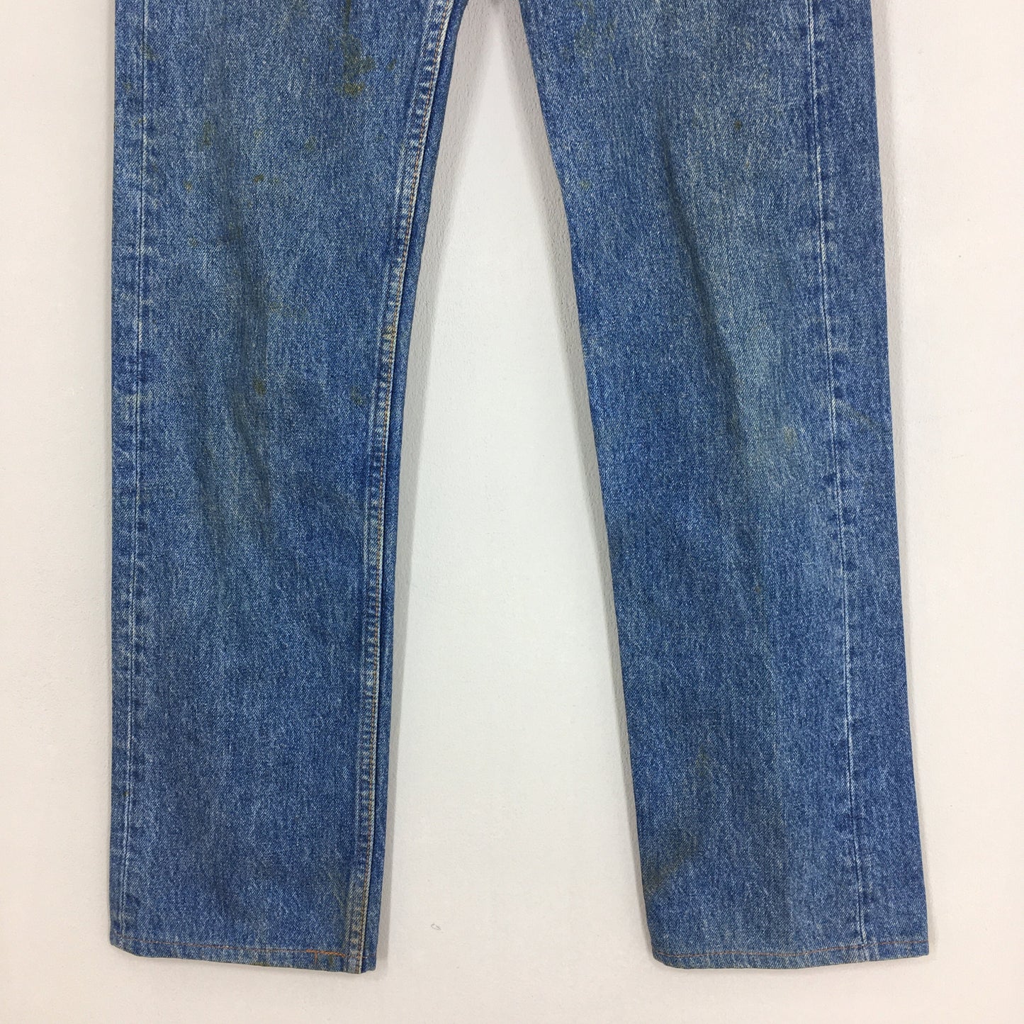 Levi's 501 Indigo Blue Dirty Stonewash Jeans Size 26x30