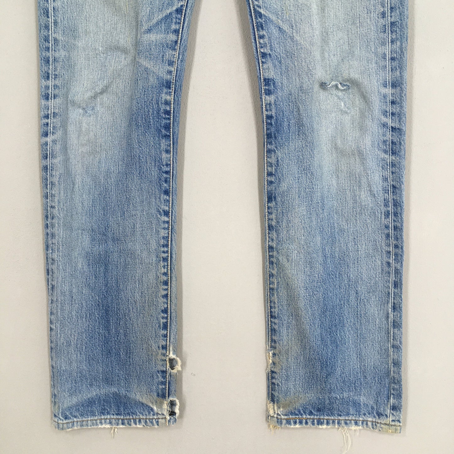 Levi's 501 Distressed Faded Stonewash Jeans Size 30x32