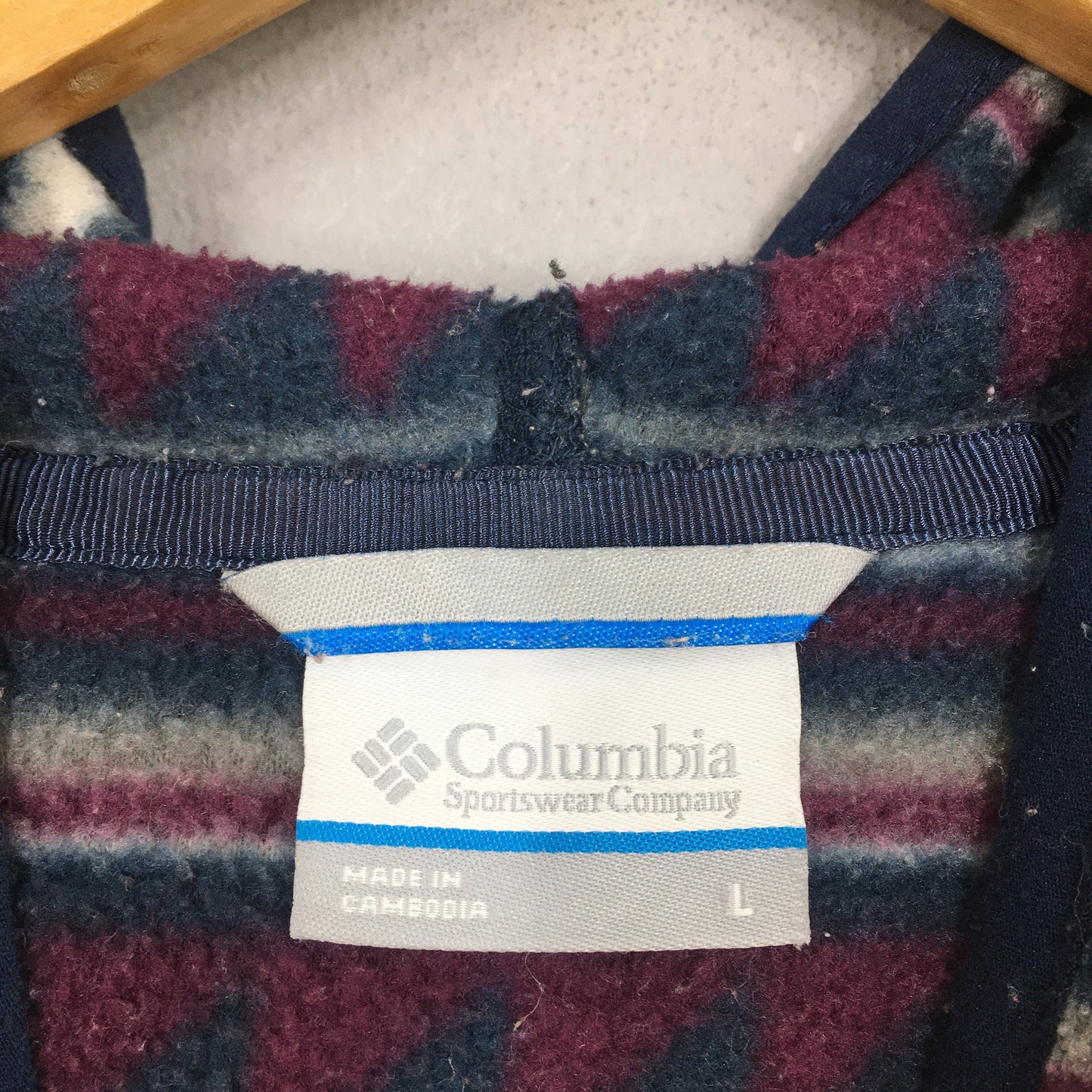 Columbia Tribal Native Fleece Hoodies Large