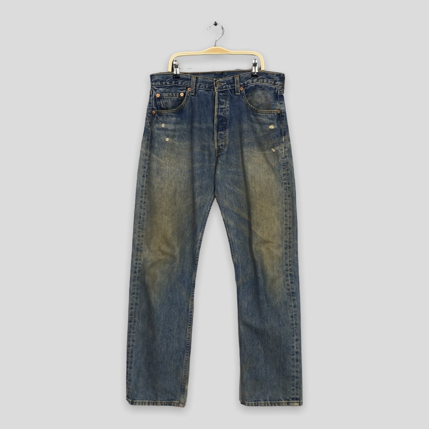 Levi's 501 Faded Dirty Stonewash Jeans Size 31x30