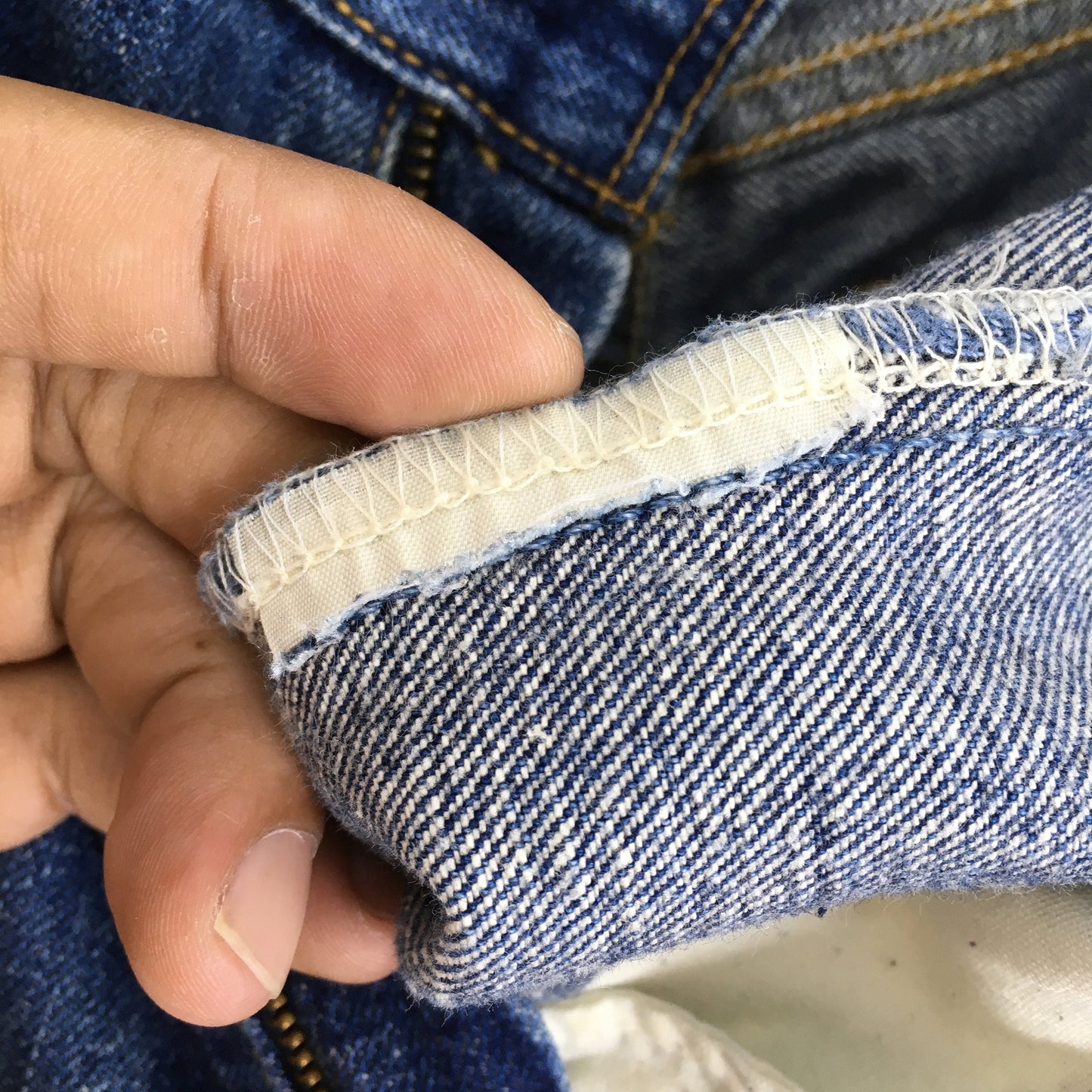 Levi's 505 Faded Blue Light Wash Jeans Size 31x29.5