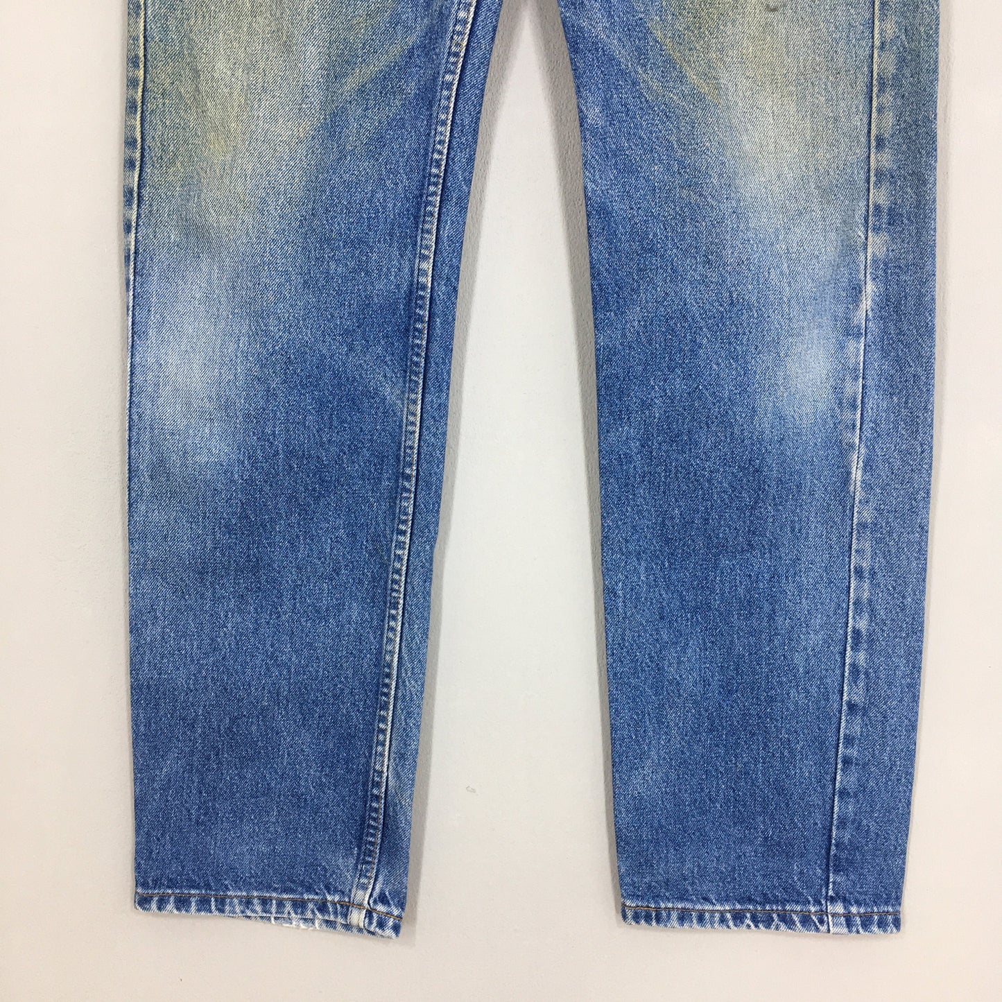 Levi's 505 Faded Dirty Blue Stonewash Jeans Size 31x31.5