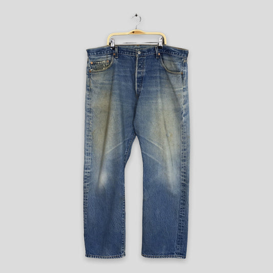 Levi's 501XX Faded Dirty Stonewash Jeans Size 39x30.5