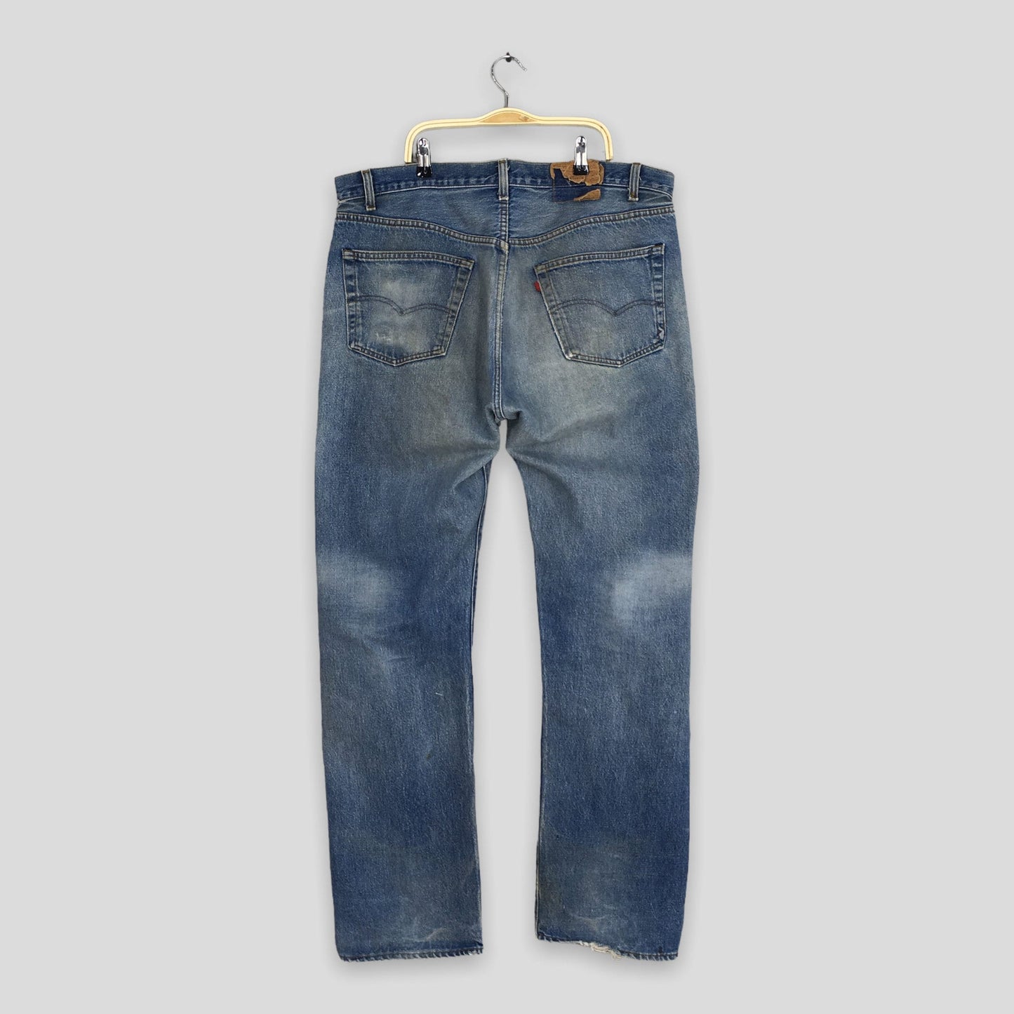 Levi's 501 Faded Dirty Stonewash Jeans Size 38x32.5