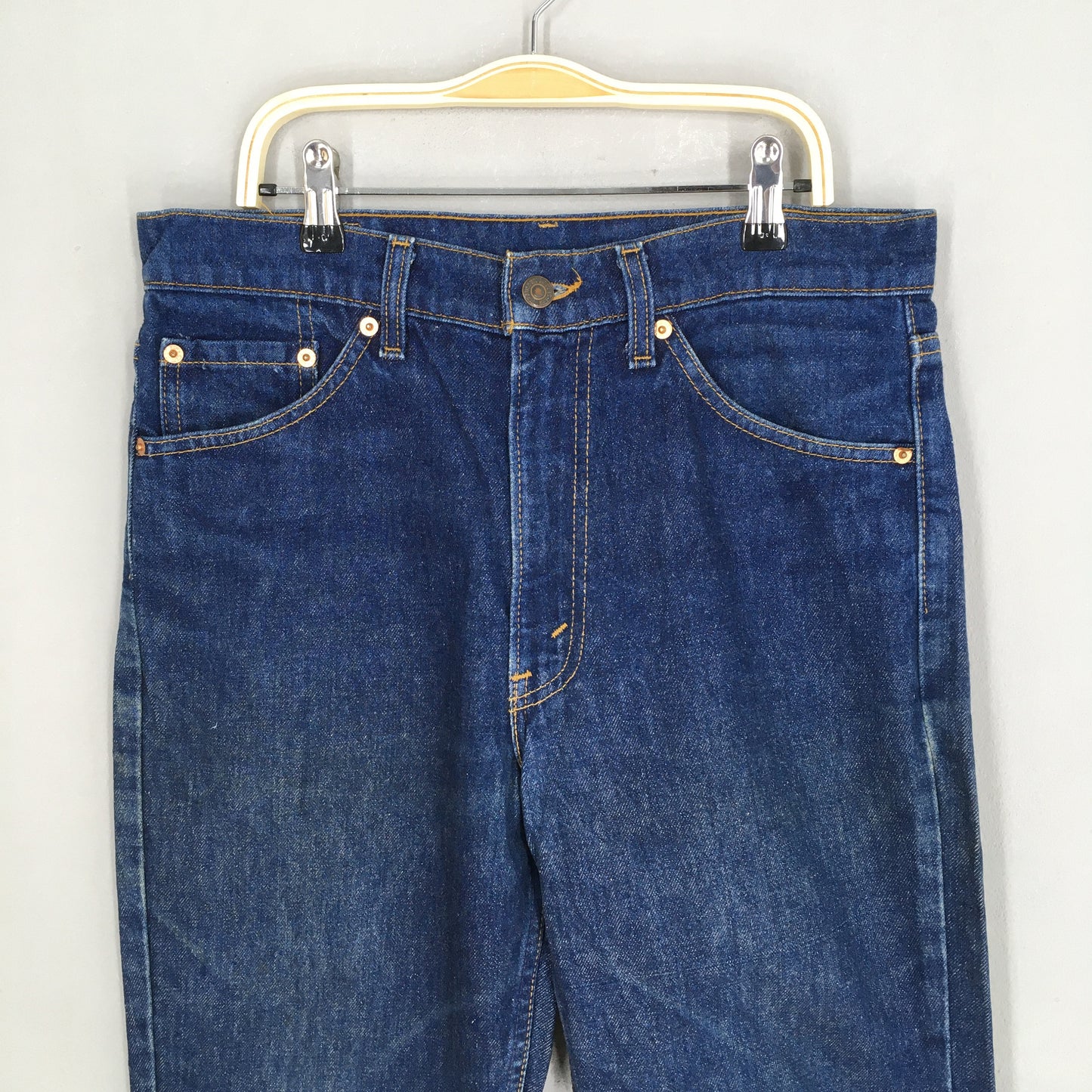 Levi's 517 Flare Blue Bootcut Stonewash Jeans Size 30x29