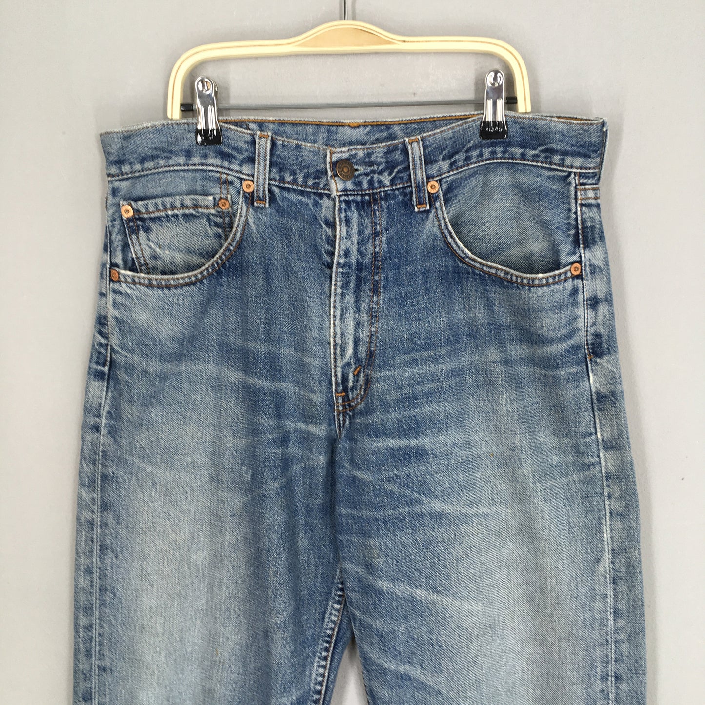 Levi's 512 Straight Loose Light Washed Jeans Size 31x32.5