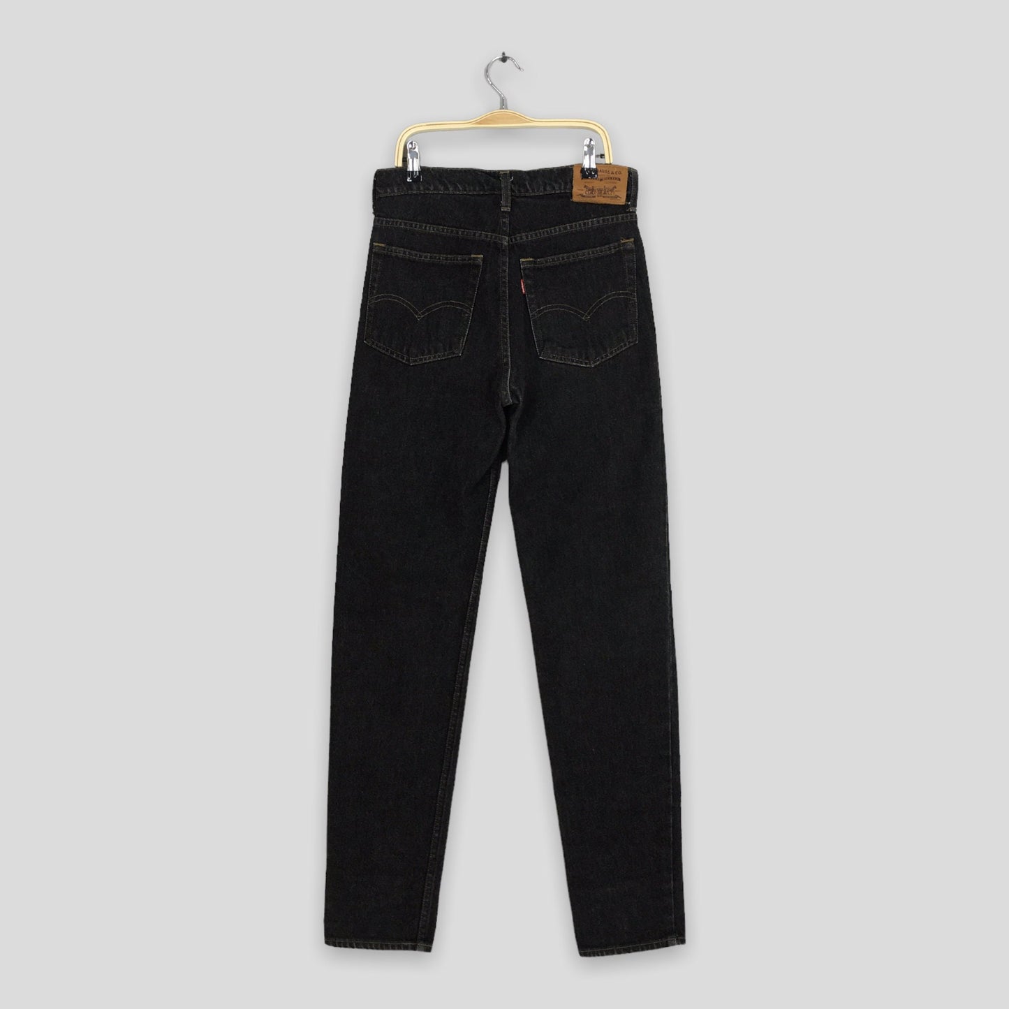 Levi's 626 Black High Waisted Jeans Size 27x32