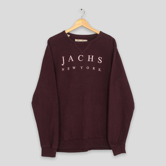 Jachs New York Maroon Sweatshirt XLarge