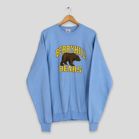 Berryhill Bears Blue Sweatshirt Large