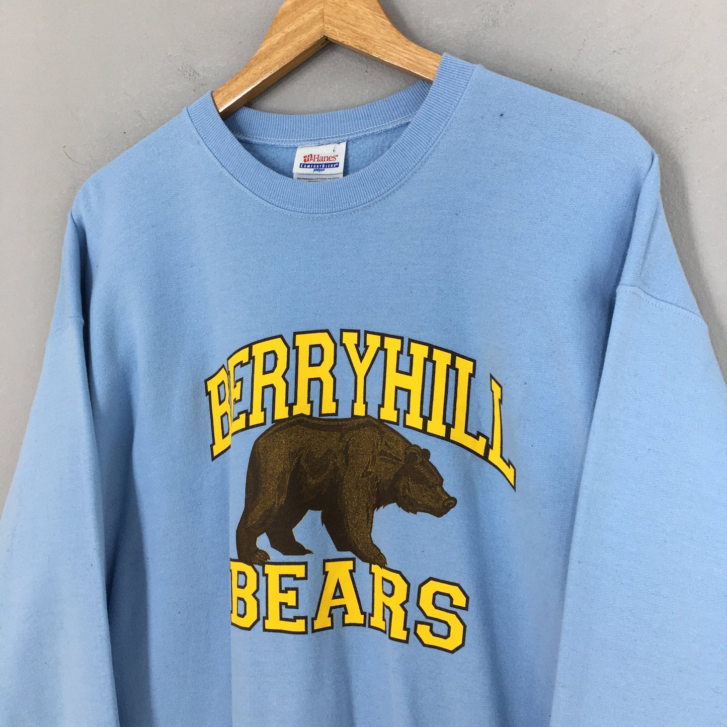 Berryhill Bears Blue Sweatshirt Large