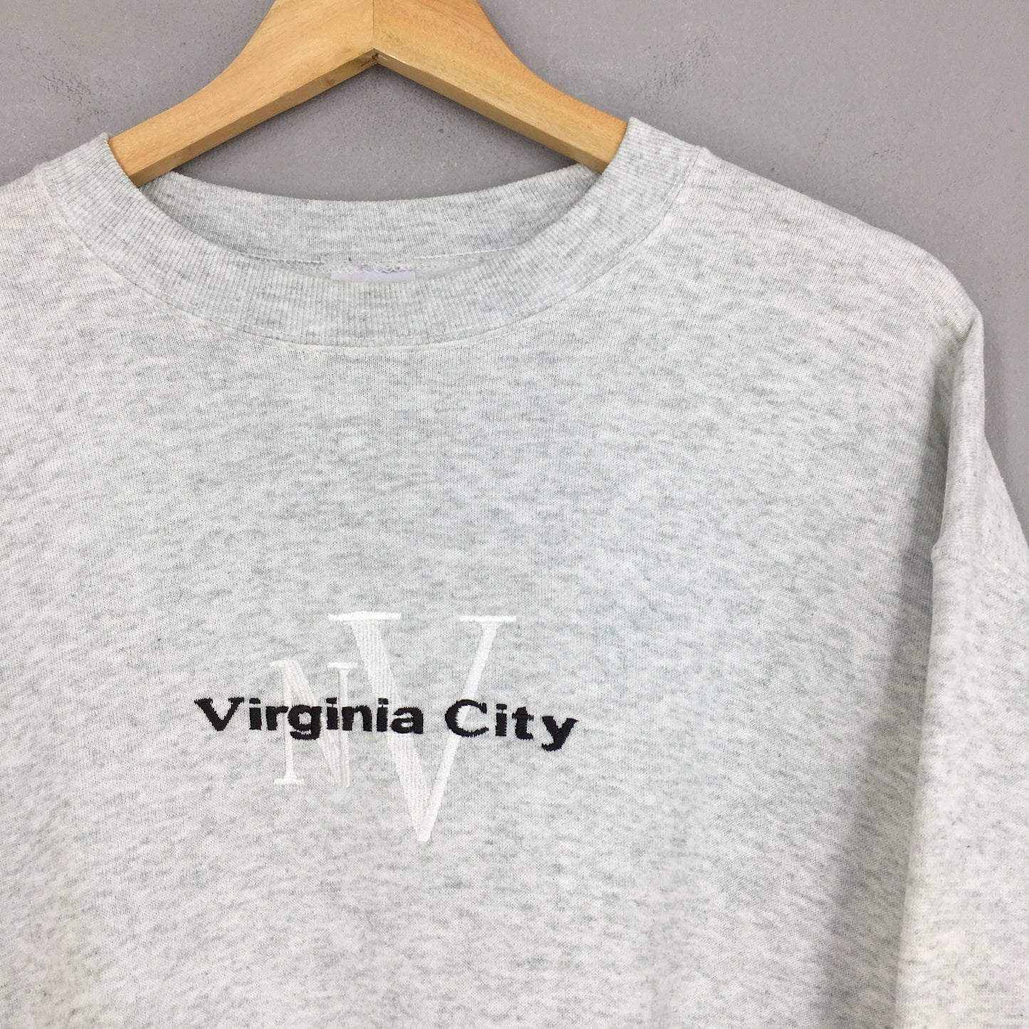 Virginia City Gray Sweatshirts Medium