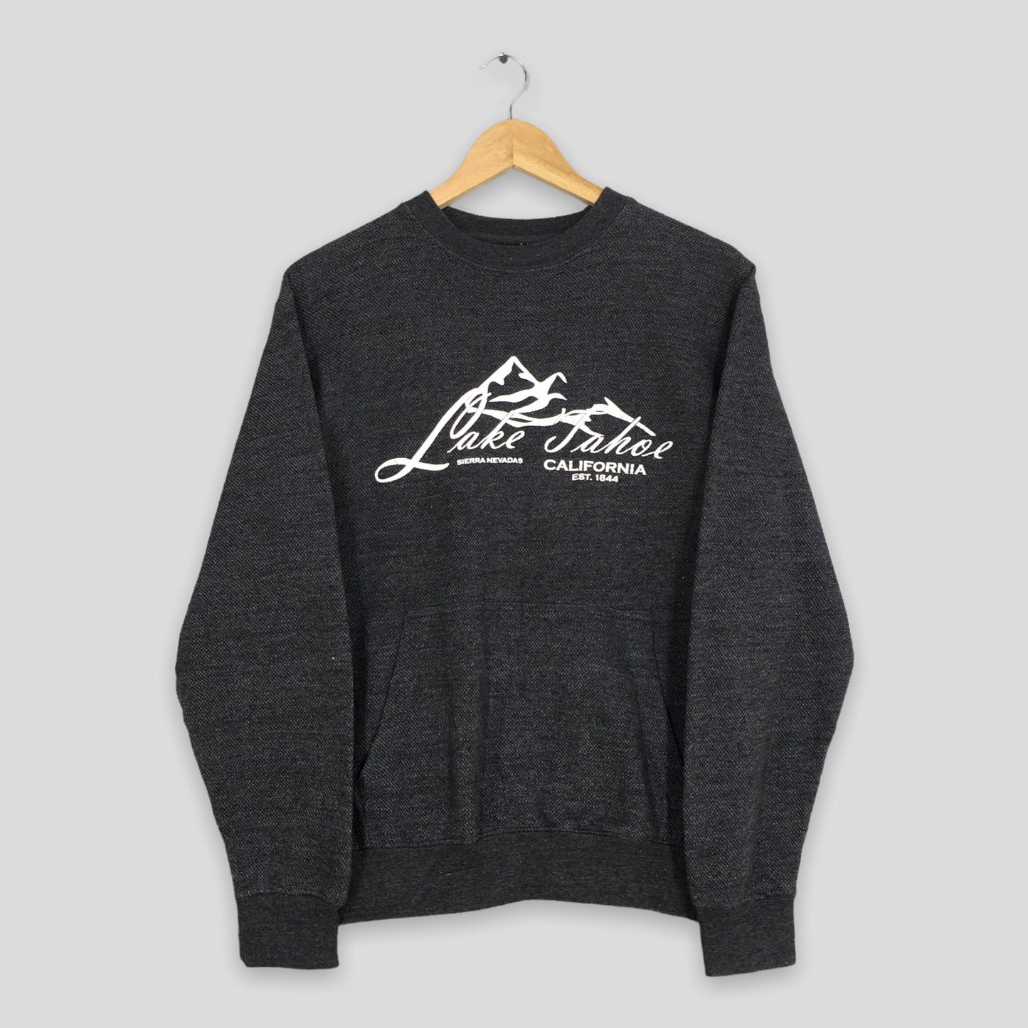 Lake Tahoe California Gray Sweatshirt Small