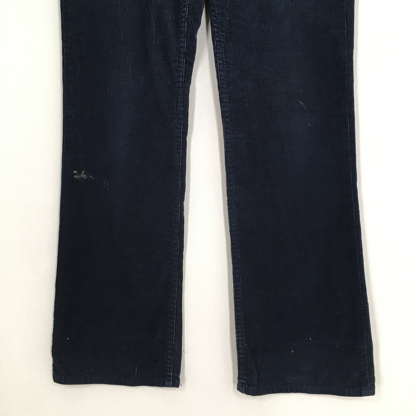 Levi's 517 Dark Blue Corduroy Bootcut Pants Size 29x31