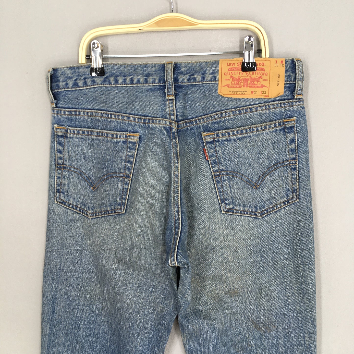 Levi's 517 Faded High Flare Bootcut Jeans Size 30x33