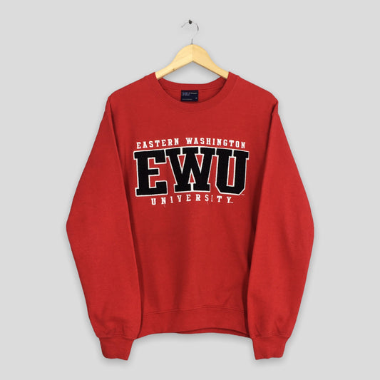 Eastern Washington University Red Sweatshirts Small