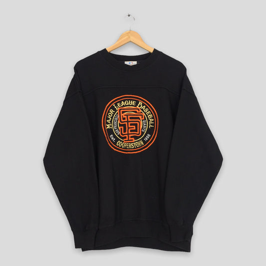 San Francisco Giants Mlb Black Sweatshirt XLarge