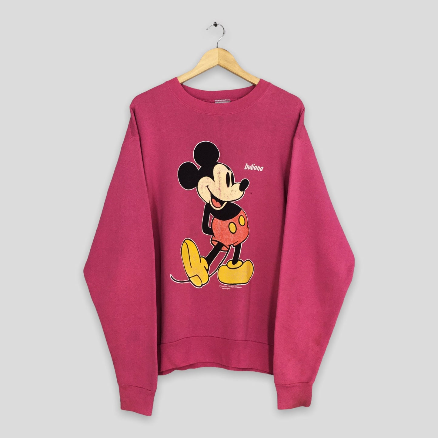 Mickey Mouse Indiana Sweatshirts Large