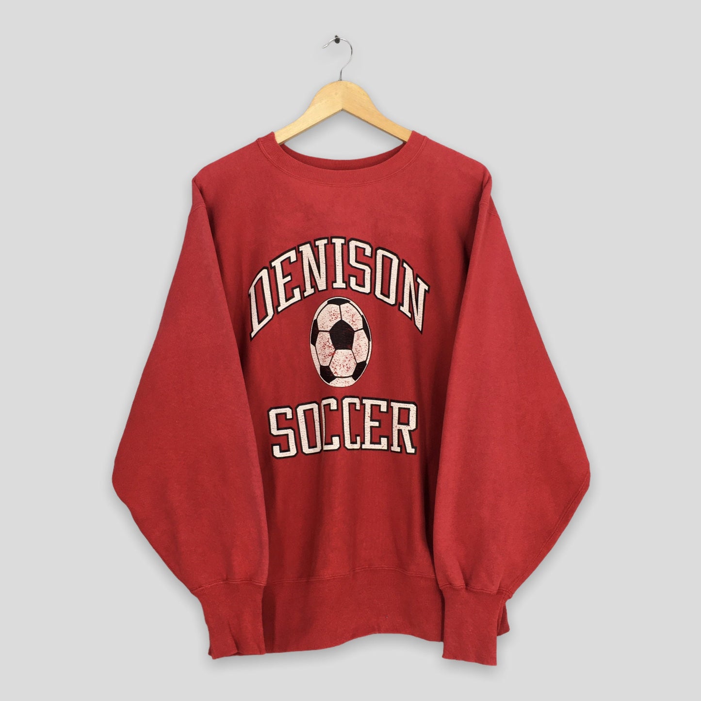 Champion Reverse Weave Denison Soccer Sweater Large