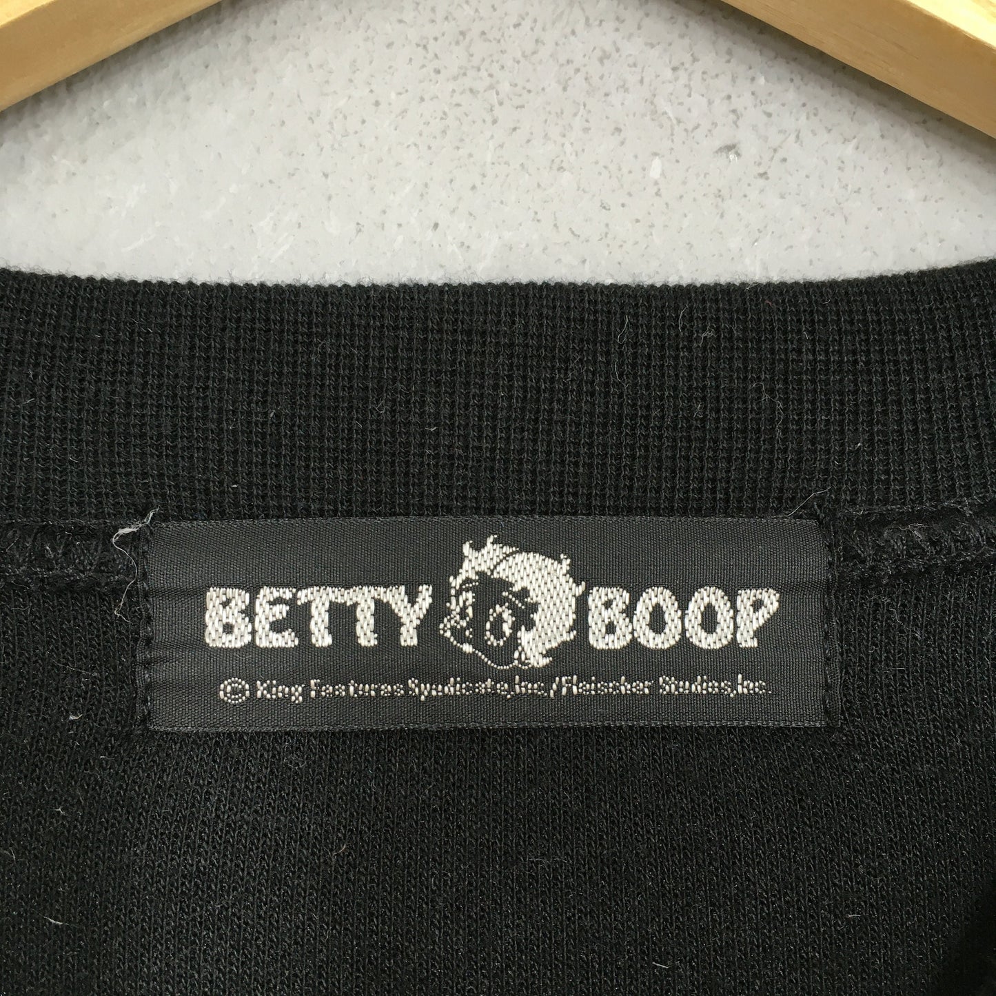 Betty Boop Black Sweatshirt Medium