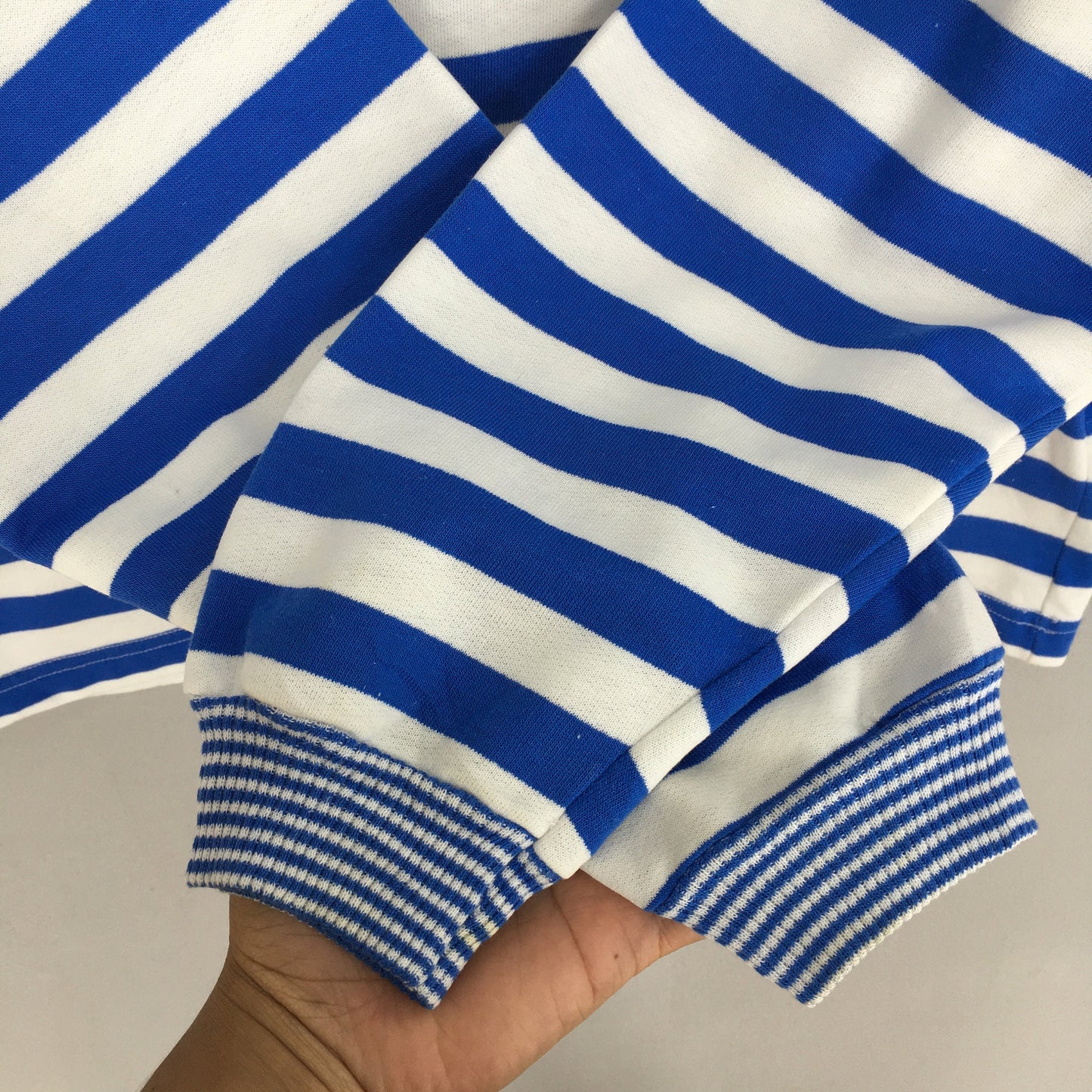 Ashley Hall Stripes Sweatshirt Medium