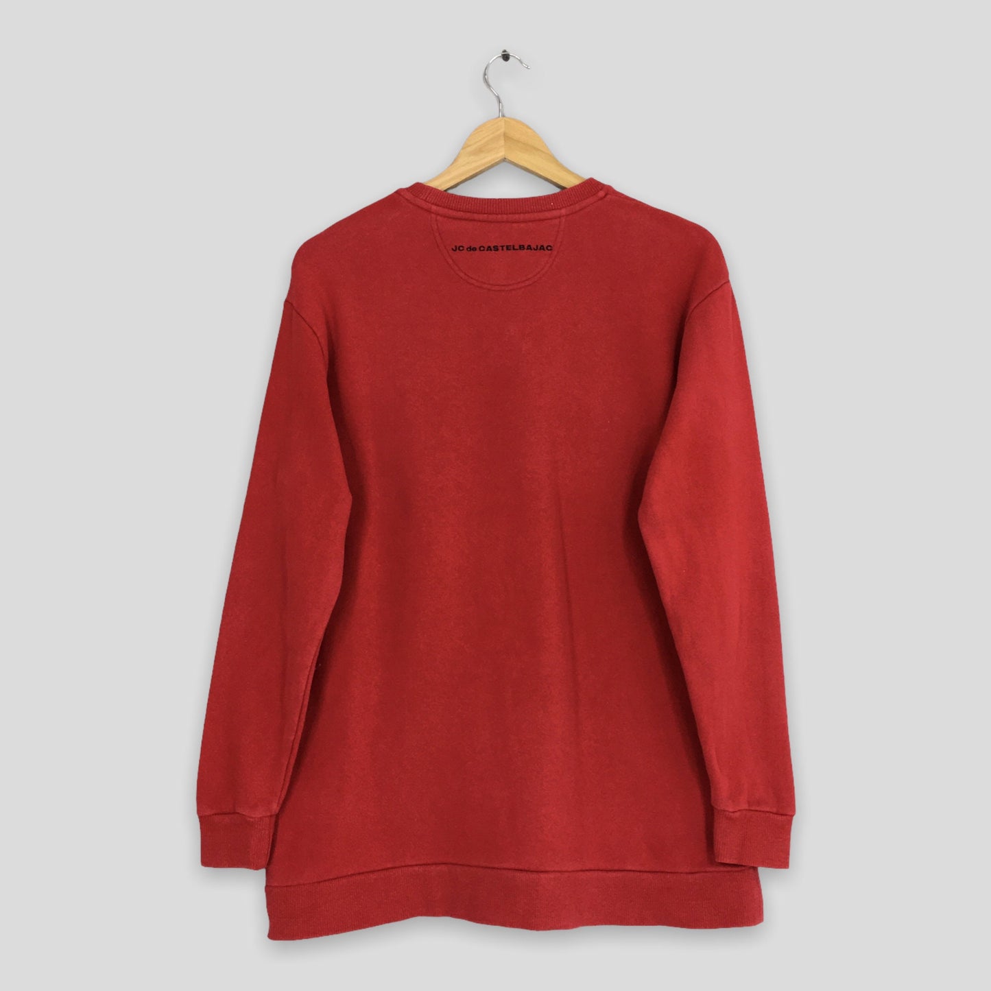 Jc De Castelbajac Sports Red Sweatshirt Medium