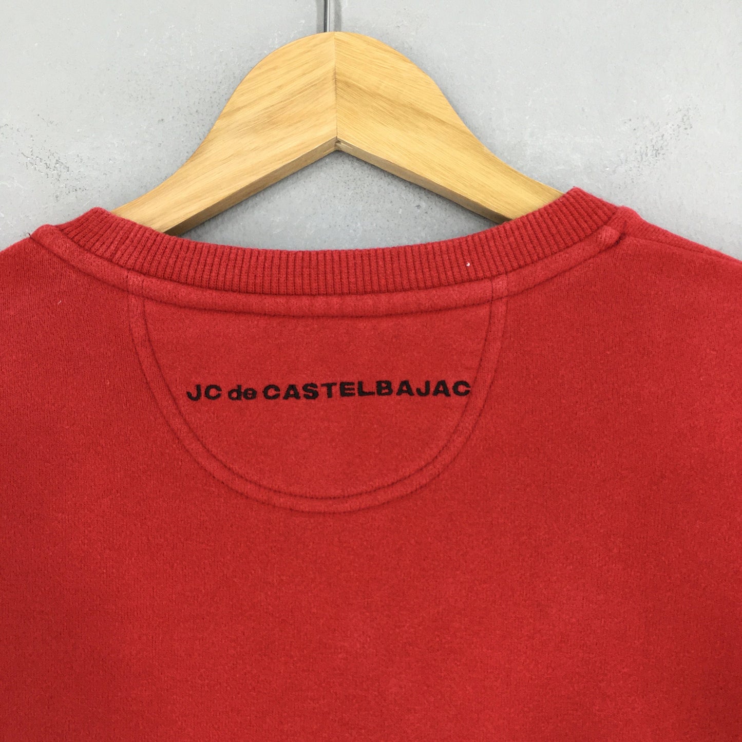 Jc De Castelbajac Sports Red Sweatshirt Medium