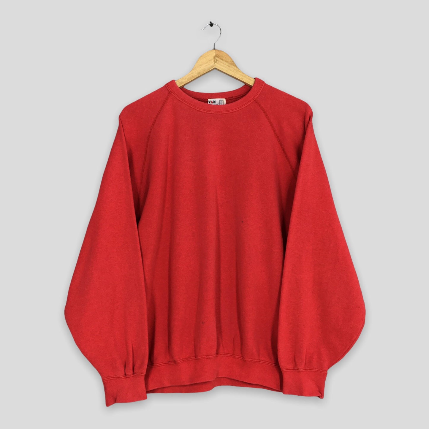 Van Jac Japan Red Sweatshirt Large