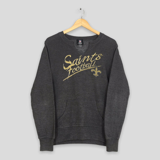 New Orleans Saints Football NFL Women Sweatshirt Medium