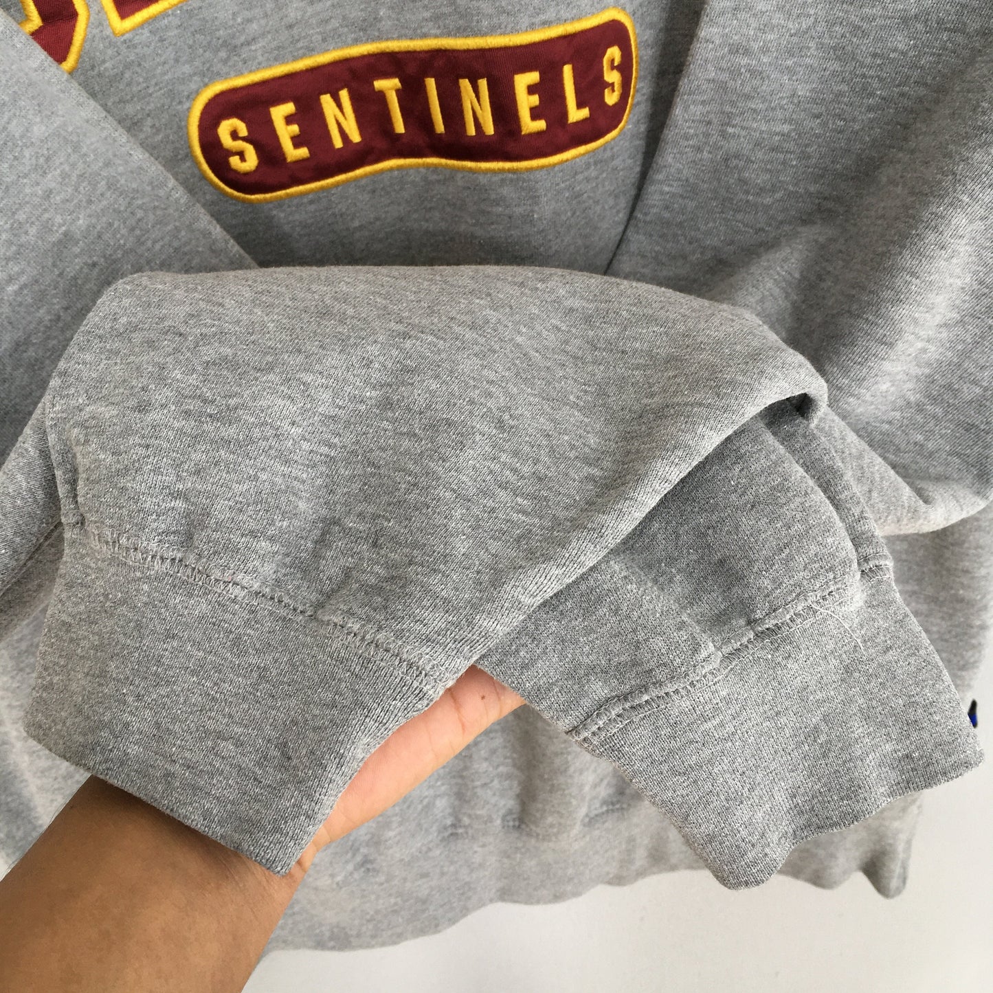 Y2K Seton Sentinels Gray Sweatshirt Large