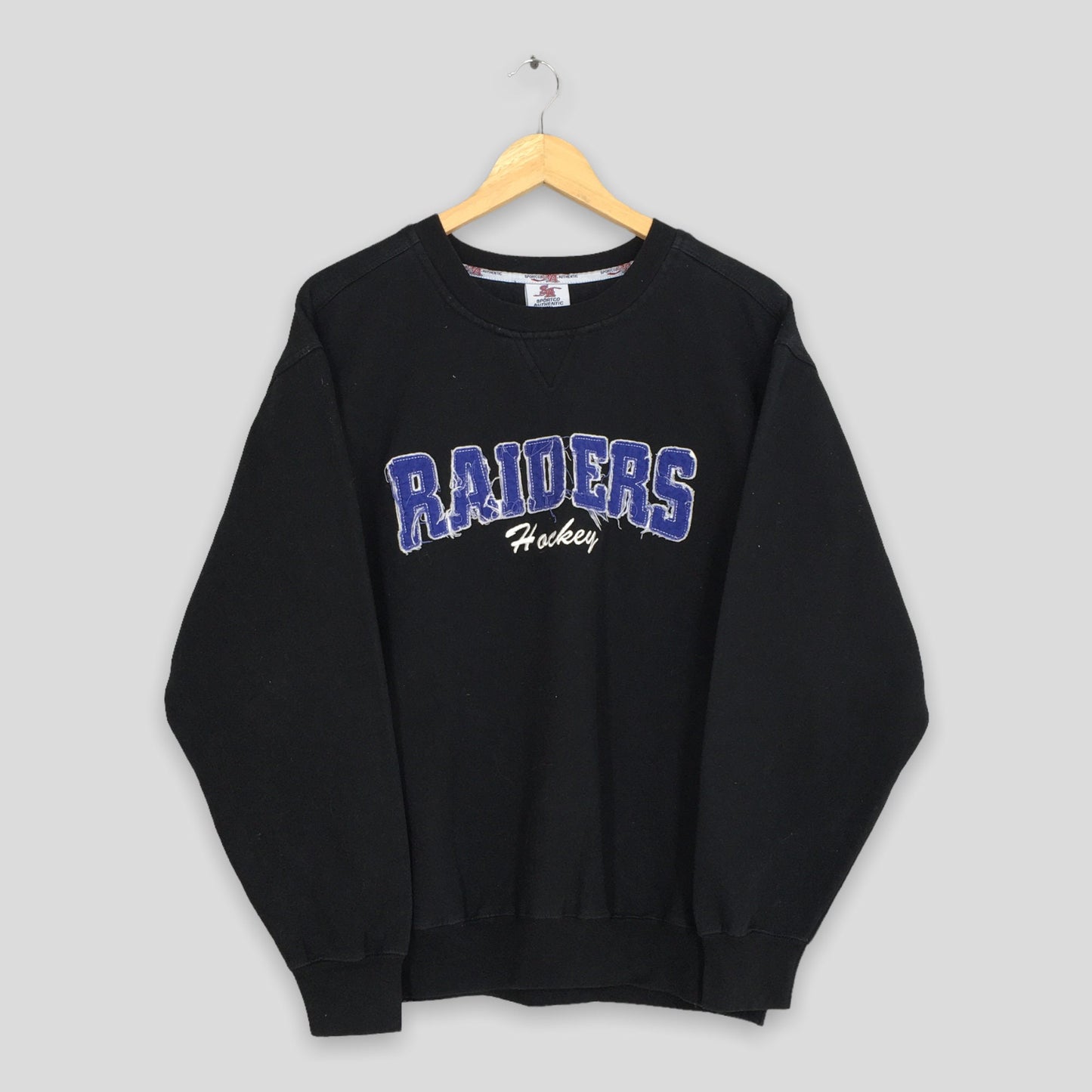 Raiders Hockey Black Sweatshirt Medium