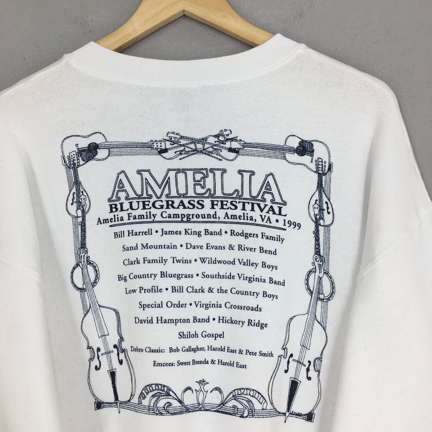 Amelia Bluegrass Festival Sweatshirt Large