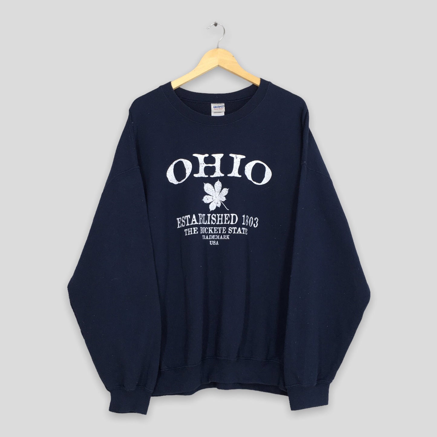 Ohio State Buckeyes Ncaa Blue Sweatshirt XXLarge