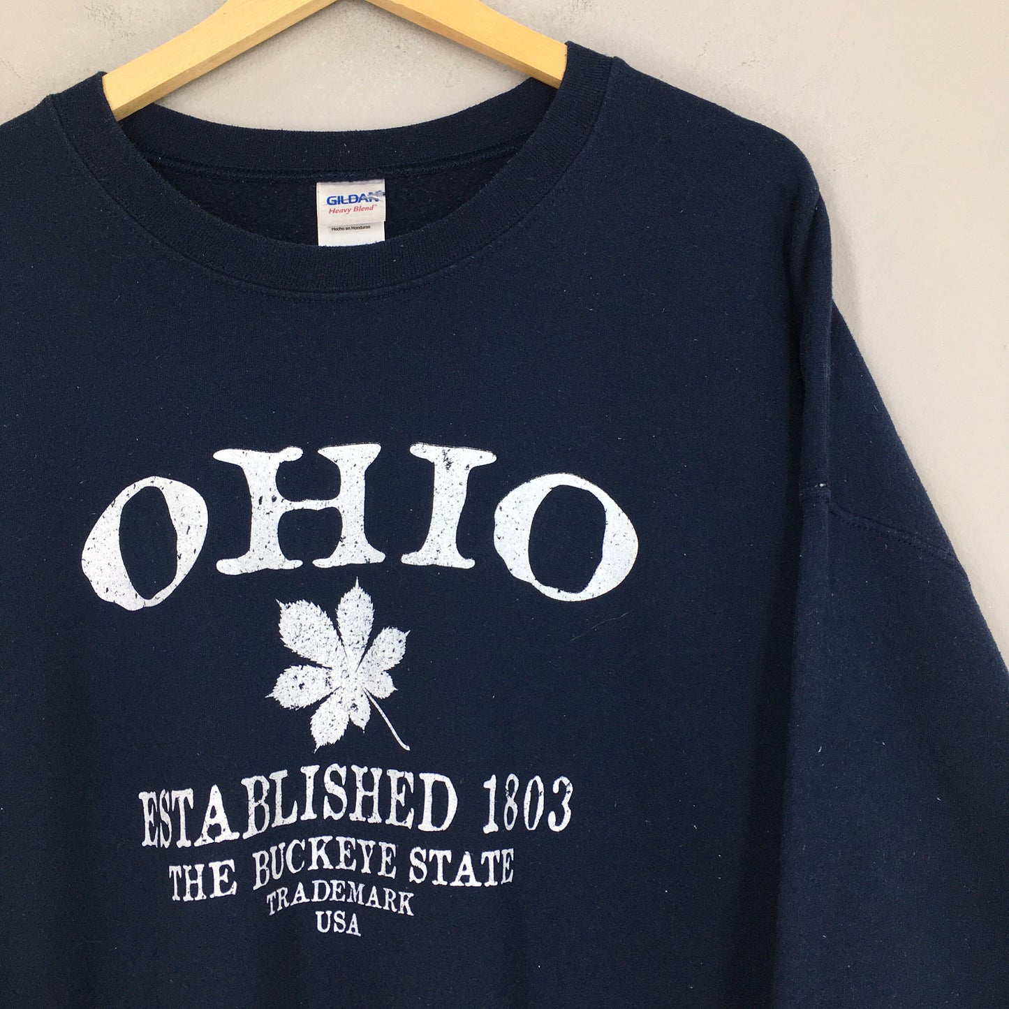 Ohio State Buckeyes Ncaa Blue Sweatshirt XXLarge