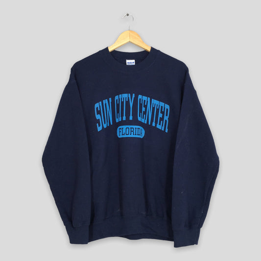 Sun City Center Florida Blue Sweatshirt Medium