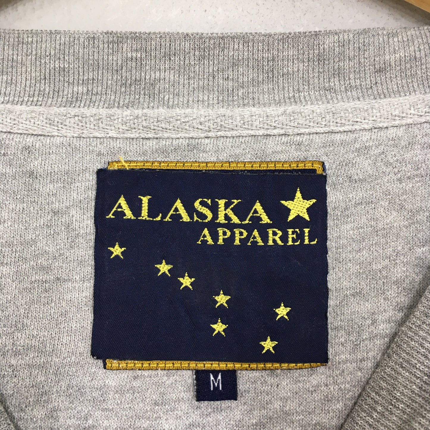 Alaska Usa American Gray Sweatshirt Medium