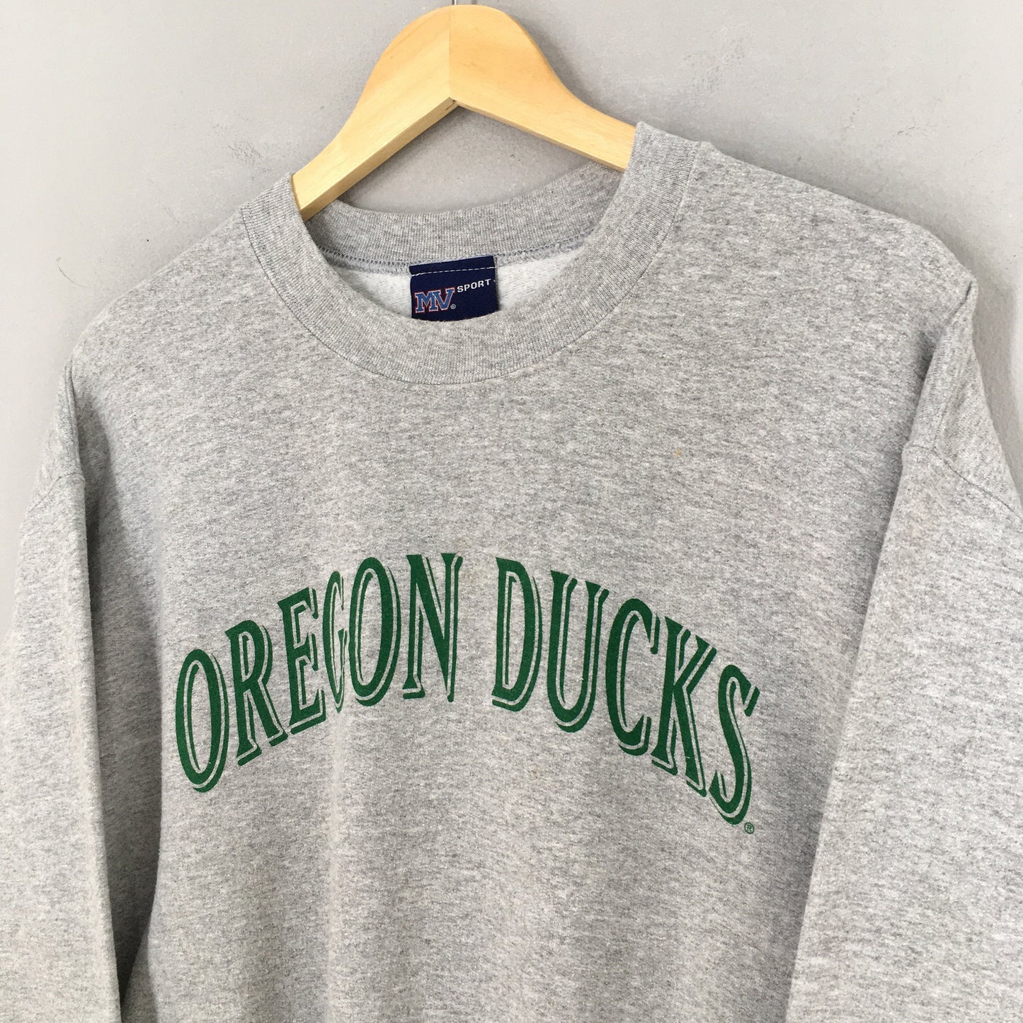 Oregon Ducks Ncaa Gray Sweatshirt Medium