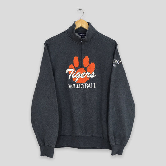 Emerson College Tigers Volleyball Gray Jumper Small