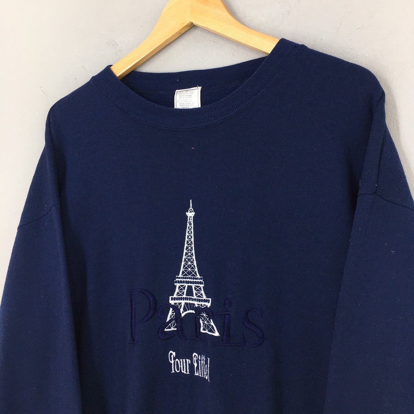 Paris France Eiffel Tower Sweatshirts XLarge