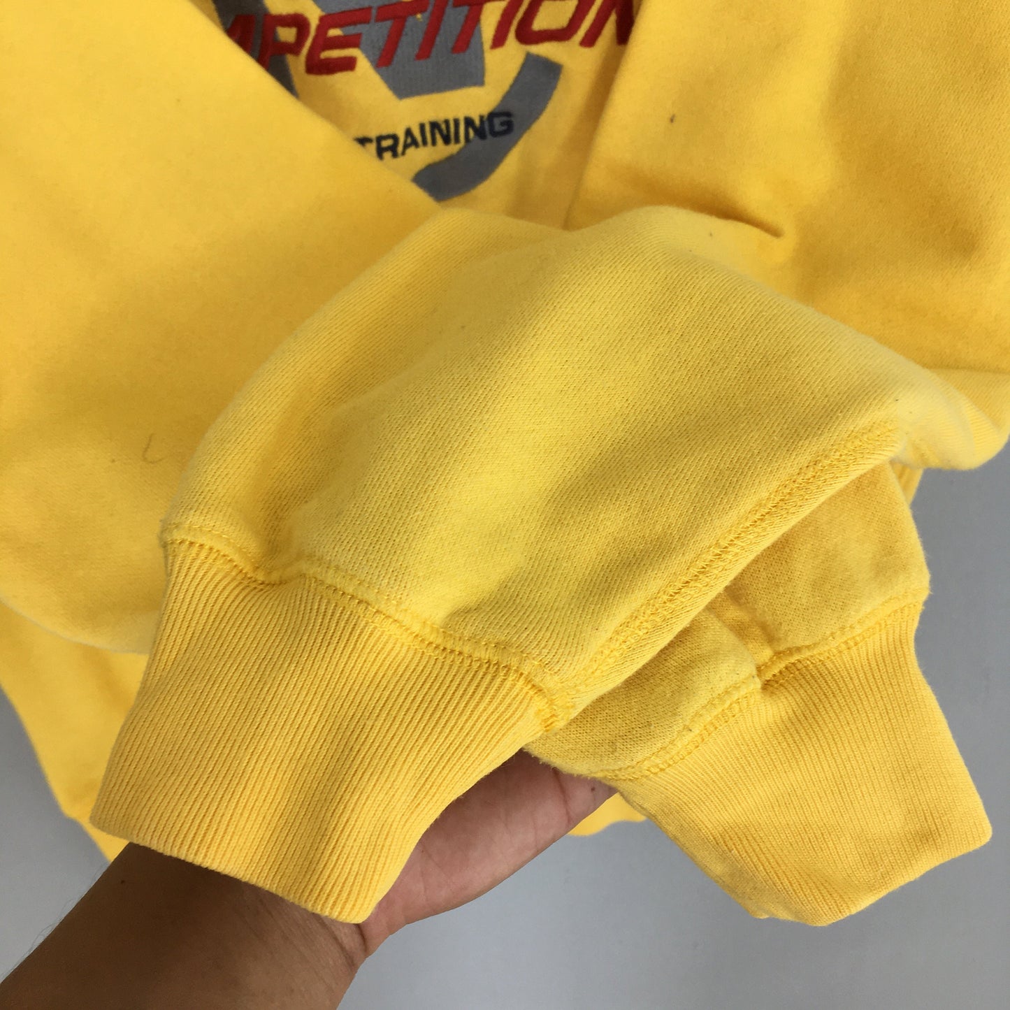 Nautica Competition Yellow Sweater Medium