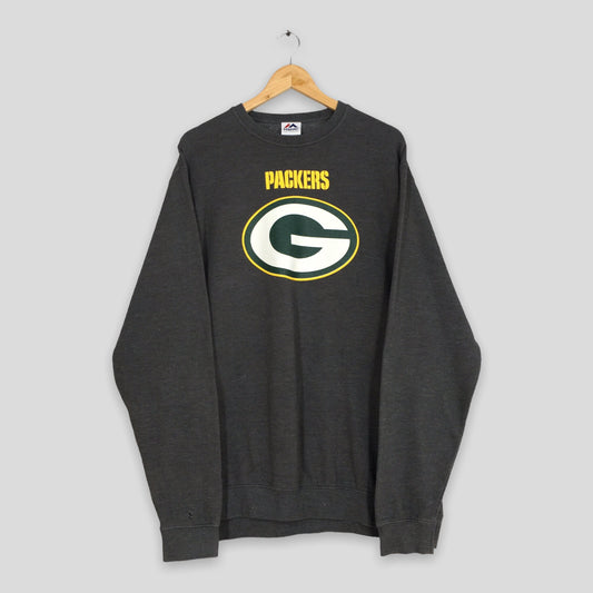 Green Bay NFL Packers Gray Sweater XLarge